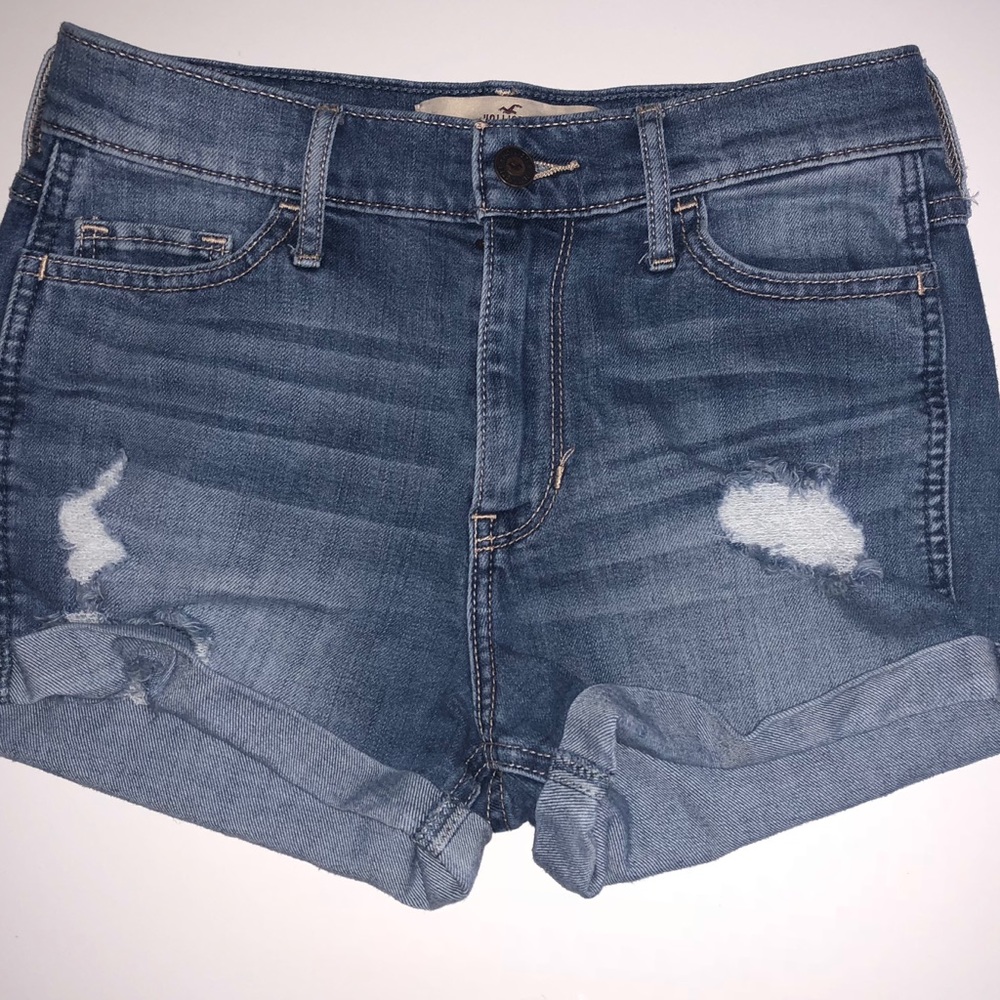High-rise Hollister short-shorts